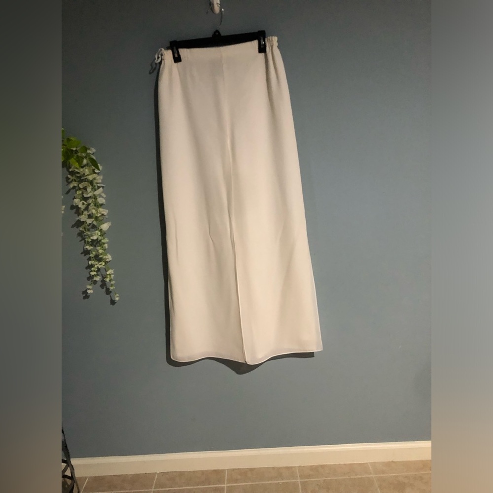 Adrianna Papell Soft Cream Evening pants